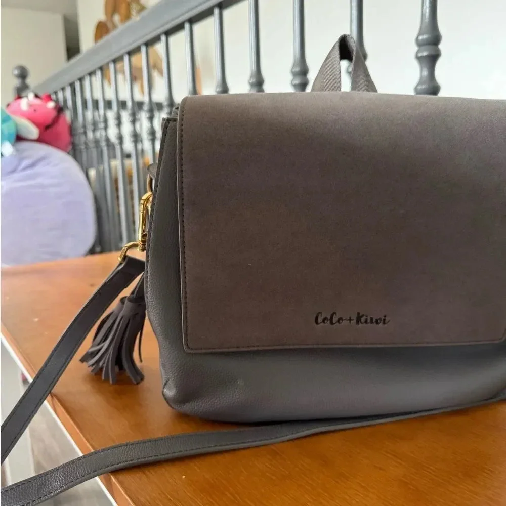 Coco and Kiwi Convertible Mini Austin Satchel in Dusk